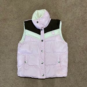 Juniors Like New O’Neil Reversible Puffy Vest Size S